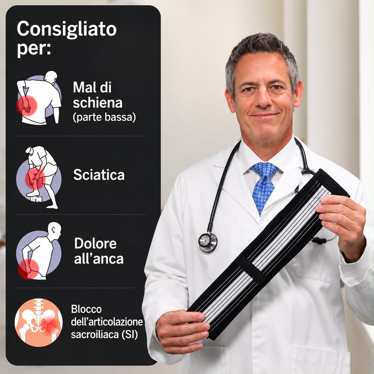 Clexocare | Cintura ortopedica